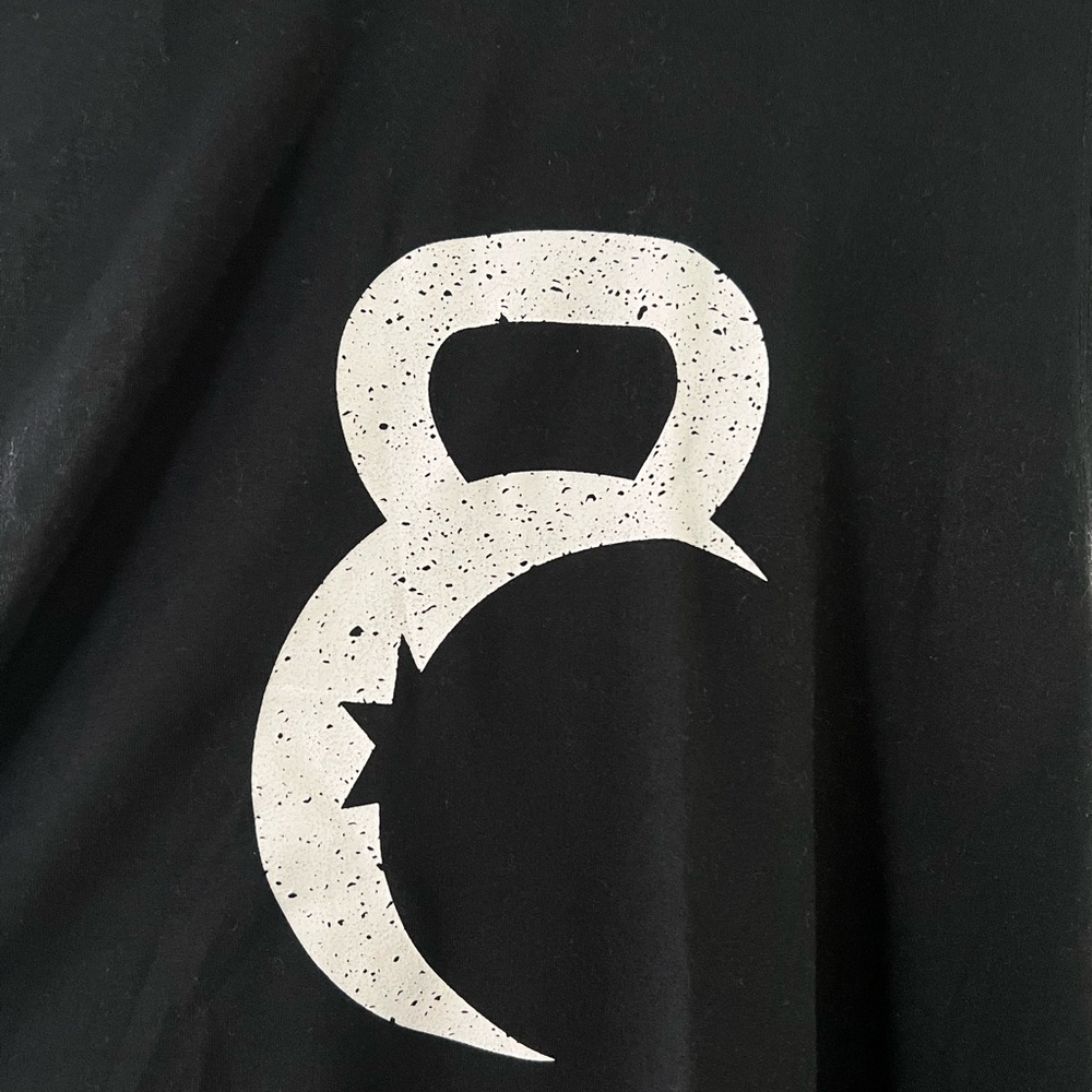 Zyia black and white kettle moon tank size M